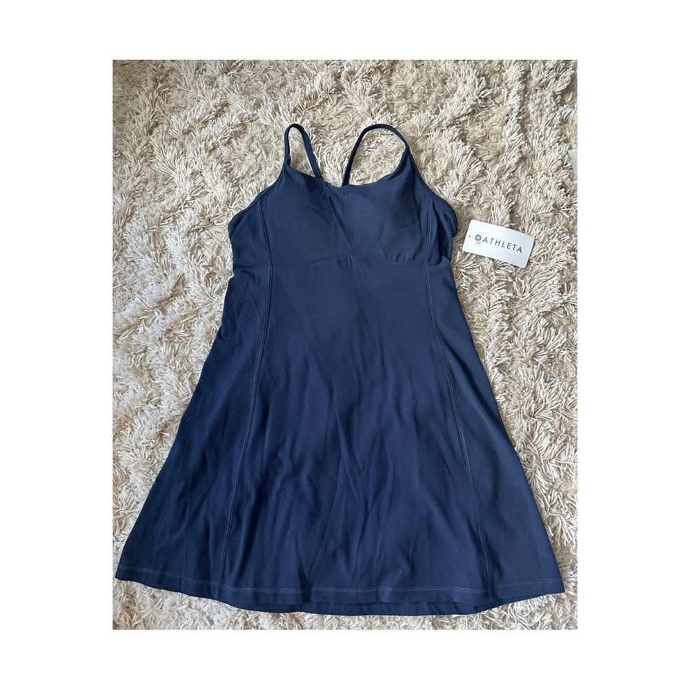 Athleta NWT Navy Blue Workout Dress